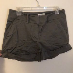 New York and company dark gray dress shorts